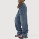 jeans con laccio barrel